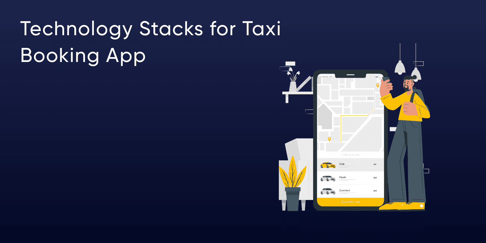 aplicación de reserva de taxis