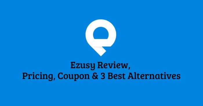 Revisión de Ezusy, precios, cupones y 3 mejores alternativas
